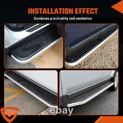 2PCS Running Boards Side Step Fits For Land Rover Discovery LR3 LR4 2004-2016 UK