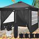 3x3/3x6M Gazebo Heavy Duty Waterproof Tent Wedding Party Marketstall withSides New