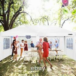 3x3/3x6M Gazebo Heavy Duty Waterproof Tent Wedding Party Marketstall withSides New