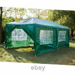 3x3m 3x6m Gazebo Marquee Canopy Outdoor Garden Party Wedding Tent with Side Wall