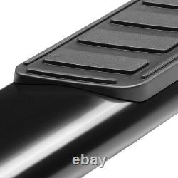 5 (OVAL TUBE) Side Step Bar Running Boards for 01-03 Ford F150 Super Crew Cab