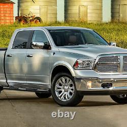 5 (OVAL TUBE) Side Step Bar Running Boards for 09-20 Dodge Ram Pickup Crew Cab