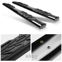 6 OVAL Tube Running Board Side Step Nerf Bar for 01-03 Ford F150 Super Crew Cab