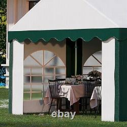 8 x 4m Marquee Gazebo, Party Tent with Sides and Double Doors