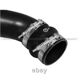AFe 3.5-3 Black Aluminum Cold Side Intercooler Pipe for Ford F-150 3.5L 11-14