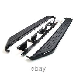 All Black Stealth Side Steps Running Boards For Land Rover Discovery 3 & 4 04-18