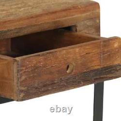 Bedside Cabinet Solid Reclaimed Wood Bedroom Nightstand Side Table vidaXL