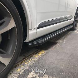 Black Raptor Side Steps Running Boards for Audi Q7 2016-2019