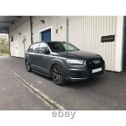 Black Raptor Side Steps Running Boards for Audi Q7 2016-2019