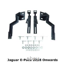 Black Raptor Side Steps Running Boards for Jaguar E-PACE 2018+