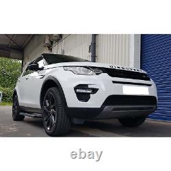 Black Raptor Side Steps Running Boards for Land Rover Discovery Sport 2014-2019