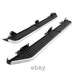 Black Running Board Side Steps Rails For Land Rover Discovery 3 4 L319 04-16