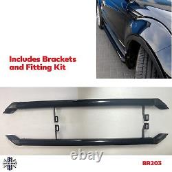 Black Side Bars for Range Rover Evoque L538 2011-17 DYNAMIC model B Grade