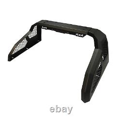 Black Side Mesh Roll Sports Bar for the Toyota Hilux 2005-2016
