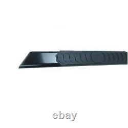 Black Sonar Side Steps Running Boards for Mitsubishi L200 Double Cab 1996-2005