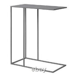 Blomus side table FERA table steel powder coated Steel Gray 50 x 25 cm
