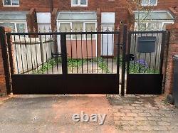 Brand New Wrought Iron Pedestrian Gates, Side Gates