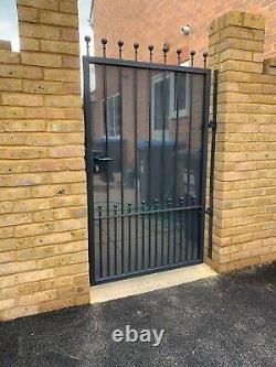 Brand New Wrought Iron Pedestrian Gates, Side Gates