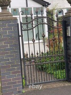 Brand New Wrought Iron Pedestrian Gates, Side Gates