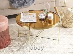 Coffee Table Gold LUCEA