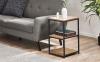 Coffee Table Tv Stand Round Nesting Drinks Lamp End Side Desk Tribeca Sonoma Oak