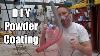 Diy Powder Coating How To Eastwood Co Kit Try Out