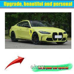 Dry Carbon Side Fender Air Vent Cover Trim Fit For BMW 4Series G82 G83 M4 2021UP