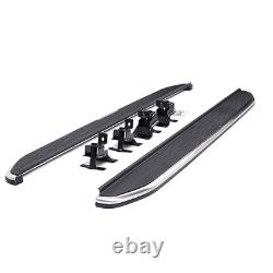 FOR LAND ROVER DISCOVERY SPORT SIDE STEPS RUNNING BOARDS BLACK/SILVER (OE Style)