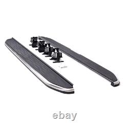 FOR LAND ROVER DISCOVERY SPORT SIDE STEPS RUNNING BOARDS BLACK/SILVER (OE Style)