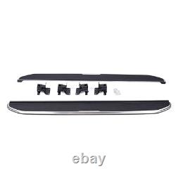 FOR LAND ROVER DISCOVERY SPORT SIDE STEPS RUNNING BOARDS BLACK/SILVER (OE Style)