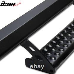 Fits 07-17 Jeep Wrangler 4Door Offroad Style Running Boards Nerf Bars