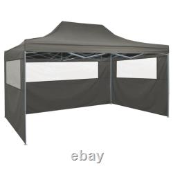 Foldable Tent Pop-Up with 4 Side Walls 3x4.5m Gazebo Multi Colours vidaXL