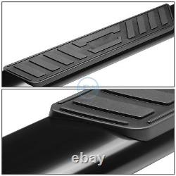 For 01-03 Ford F150 Crew Cab 5 Coated Oval Side Step Nerf Bar Running Boards