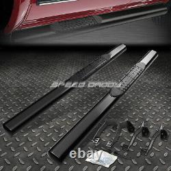 For 02-09 Dodge Ram Regular Cab 4 Oval Black Side Step Nerf Bar Running Board