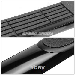 For 07-20 Toyota Tundra Crewmax Cab Black 3 Side Step Nerf Bar Running Board