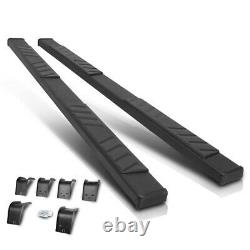 For 09-20 Dodge RAM 1500-3500 Crew Cab 5 Pad Side Step Nerf Bar Running Boards