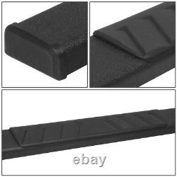 For 09-20 Ram 1500-3500 Quad Cab Black 5 Flat Side Step Nerf Bar Running Board