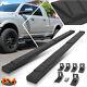 For 09-20 Ram 1500-3500 Truck Crew Cab 5 Side Step Nerf Bar Flat Running Boards