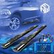 For 09-20 Ram Extended Cab 6 Black Coated Oval Tube Side Step Bar Running Board