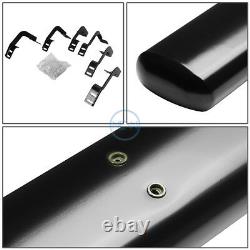 For 09-20 Ram Extended Cab 6 Black Coated Oval Tube Side Step Bar Running Board