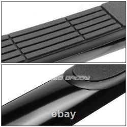 For 11-19 Ford Explorer Black Carbon Steel 3 Side Step Nerf Bar Running Board