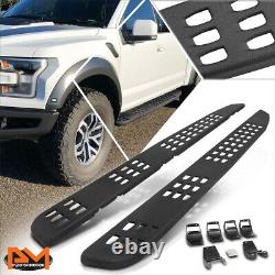 For 15-20 Ford F150 Crew Cab 7.25 Raptor Style Side Step Nerf Bar Running Board
