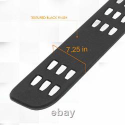 For 15-20 Ford F150 Crew Cab 7.25 Raptor Style Side Step Nerf Bar Running Board