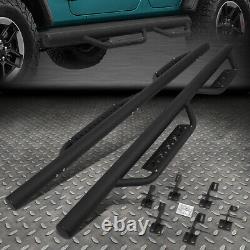 For 18-20 Jeep Wrangler Jl 4-dr Round Tubing Drop Side Step Bar Running Boards