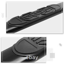 For 97-03 Ford F150/F250 Ext Cab Oval 6 Side Step Nerf Bar Running Board Black