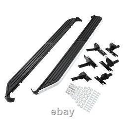 For Land Rover Discovery 3 & 4 New Black Side Steps, Running Boards Upgraded Kit