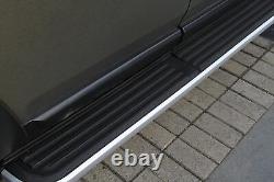 For Land Rover Discovery 3 & 4 New Black Side Steps, Running Boards Upgraded Kit