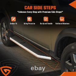 For Land Rover Discovery 3 & 4 New Black Side Steps, Running Boards Upgraded Kit