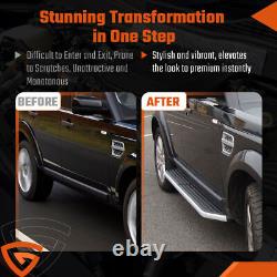 For Land Rover Discovery 3 & 4 New Black Side Steps, Running Boards Upgraded Kit