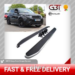 For Range Rover Evoque Aluminium Side Steps Only Running Boards Oe Style